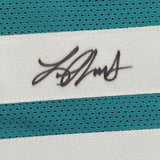 Autographed/Signed LAVISKA SHENAULT Jacksonville Teal Football Jersey BAS COA