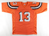 Odell Beckham Jr Signed Cleveland Browns Jersey (Beckett Hologram) 3xPro Bowl WR
