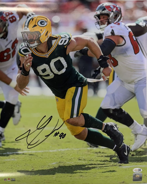 LUKAS VAN NESS Signed 16x20 Photo #6 AUTO - Green Bay Packers - JSA