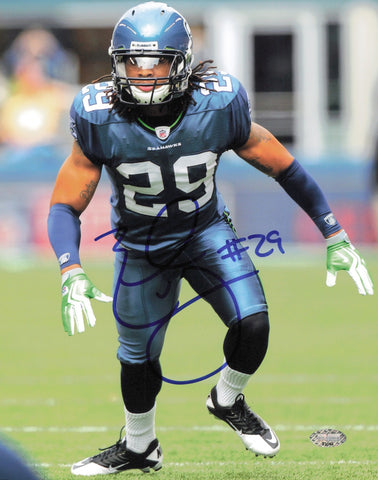 Earl Thomas Autographed Signed 8x10 Photo Seattle Seahawks MCS Holo #63093