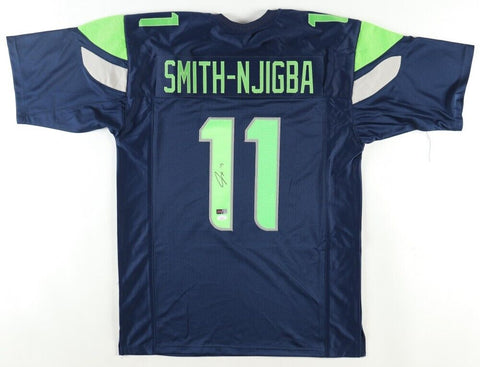 Jaxon Smith-Njigba Signed Seahawks Jersey (JSA) Seattle 2023 1st Round Pick W.R.