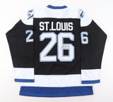 Martin St. Louis Signed Tampa Bay Lightning Jersey (JSA COA) 2004 Cup Champion