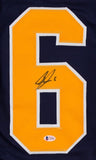 Cody Franson Signed Buffalo Sabres Jersey (Beckett COA) NHL Career 2007-2021