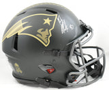 Rob Gronkowski Signed Patriots F/S Salute 25 Speed Authentic Helmet - Beckett W