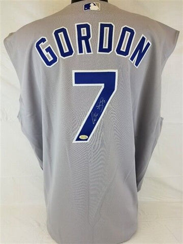 Alex Gordon Signed Kansas City Royals Russell Athletics Rookie Year Jersey / COA