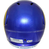 Kyren Williams Autographed/Signed Los Angeles Rams F/S Helmet Beckett 43842