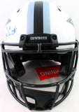 Dak Prescott Autographed Cowboys F/S Lunar Speed Authentic Helmet-Beckett W Holo