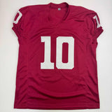 Autographed/Signed Marcel Reed Texas A&M Maroon College Football Jersey JSA COA