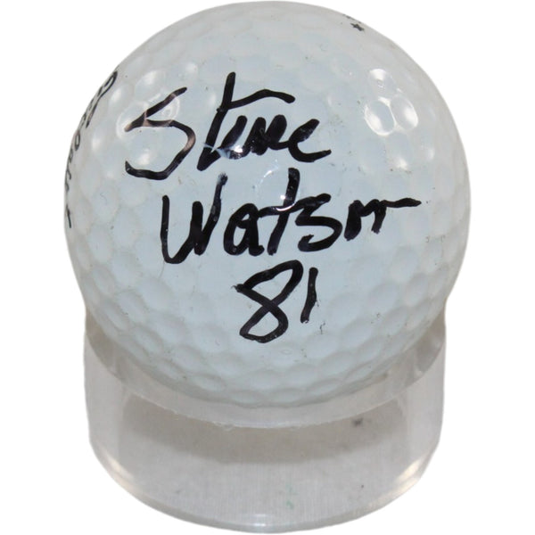 Steve Watson Autographed/Signed Denver Broncos Titleist Golf Ball Beckett 55414