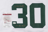 Bobby Shant Signed Philadelphia Athletics Jersey Inscr. "1952 AL MVP" (JSA COA)