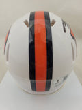 BO NIX SIGNED DENVER BRONCOS SNOWCAP ALTERNATE SPEED MINI HELMET BECKETT