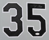 Frank Thomas Signed Chicago White Sox 35x43 Framed Jersey (JSA COA) 2XAL MVP