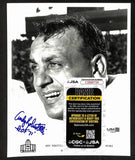 Andy Robustelli Official Pro Football HOF Auto/Signed 8x10 Photo JSA BA201972