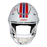 Tom Brady Autographed LFG Patriots Throwback SpeedFlex Helmet Fanatics LE 12/25