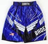 Ryan Bader Signed "Darth" MMA Fight Shorts (Beckett) 31-8-1 Record 13 Wins by KO
