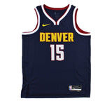 Nikola Jokic Signed Denver Nuggets Nike Swingman Navy NBA Jersey