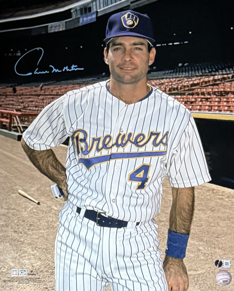Brewers Hall of Famer PAUL MOLITOR Signed 16x20 AUTO Photo #15 AUTO - BAS