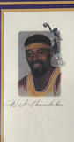 LA Lakers Legends Wilt, West, Magic, Baylor, Kareem 5-Signature Litho PSA LOA