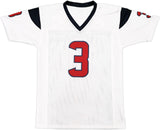 Houston Texans Tank Dell Autographed Signed White Jersey Beckett BAS QR