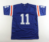 Steve Spurrier Signed Florida Gators Jersey (Beckett) 1966 Heisman Trophy / Q.B.