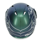 Sam Darnold Autographed Seahawks 'Rivalries' Mini Speed Helmet Beckett
