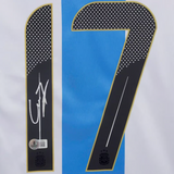 Alejandro Garnacho Signed Argentina FC Home Soccer Jersey #17 with Beckett COA