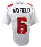 Baker Mayfield Signed/Autographed White Buccaneers Football Jersey JSA 208141