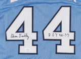 Adrian Dantley Signed Buffalo Braves Jersey Inscribed "ROY 76-77" (JSA) HOF 2008