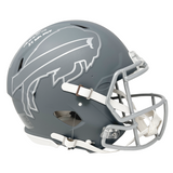 Josh Allen Buffalo Bills Signed 2024 NFL MVP Riddell Slate Authentic Helmet BAS