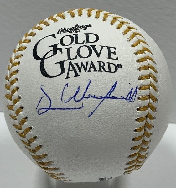 Padres DAVE WINFIELD Signed Official GOLD GLOVE Logo Baseball AUTO Yankees JSA
