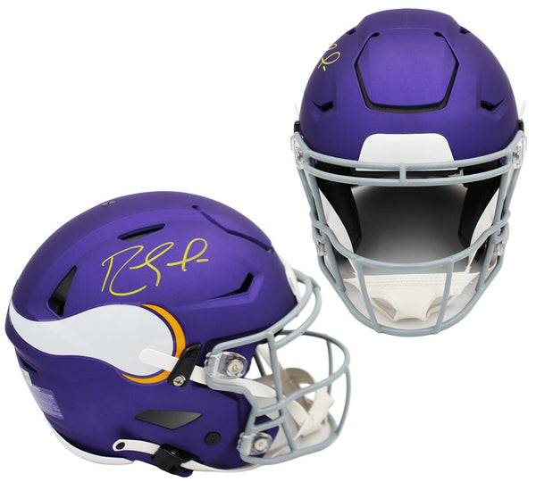 Randy Moss Signed Minnesota Vikings SpeedFlex Authentic Tribute NFL Helmet