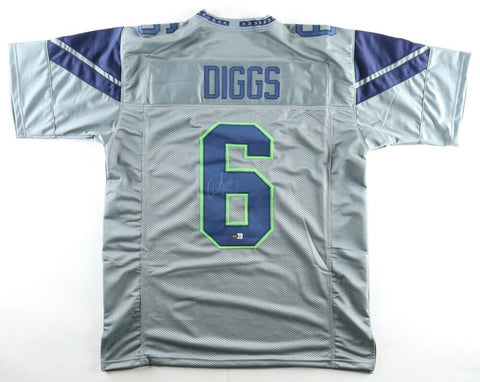 Quandre Diggs Signed Seahawks Jersey (Beckett) Seattle Def Back / Texas Longhorn