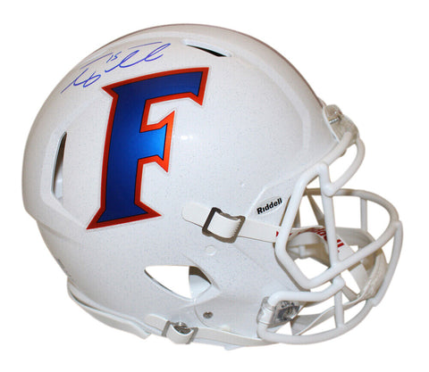 Tim Tebow Autographed Florida Gators 2015 White Authentic Helmet BAS 40040