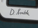 DeVonta Smith Signed Framed Philadelphia Eagles Nike Football Jersey JSA 41826