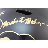 Kordell Stewart Autographed Colorado Buffaloes F/S Black Helmet Beckett 51161