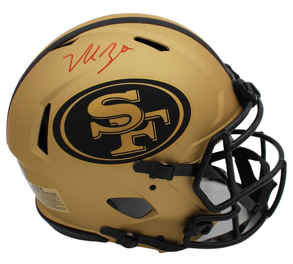 Nick Bosa Signed San Francisco 49ers Speed Authentic Rave NFL Helmet
