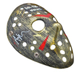 Ari Lehman Signed Friday the 13th Gold Costume Mask with "Kill For Mother" Insc