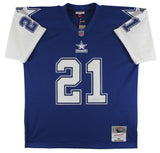Cowboys Deion Sanders "Primetime" Signed Thanksgiving M&N Jersey BAS Witnessed
