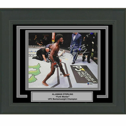 FRAMED Autographed/Signed ALJAMAIN STERLING Funk Master 8x10 Photo PSA COA #2