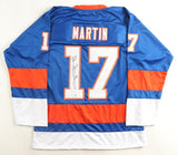Matt Martin Signed New York Islanders Jersey (JSA) 13 Year Islanders Veteran