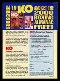 Felix Trinidad & Roy Jones Jr. Autographed KO Magazine Beckett BAS QR #BK08767