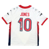 Mac Jones New England Patriots Signed 2022 Pro Bowl Nike Game Jersey BAS Beckett
