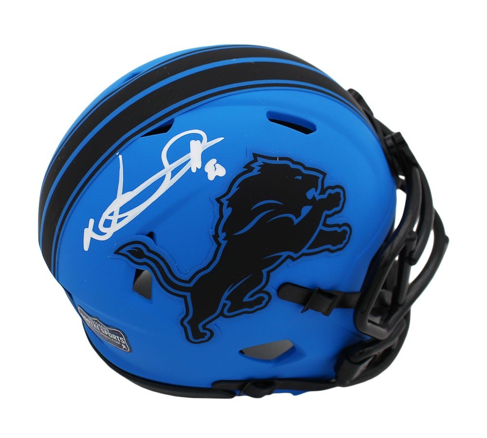 Ndamokung Suh Signed Detroit Lions Speed Rave NFL Mini Helmet – Super ...