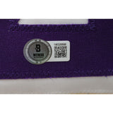 Magic Johnson Autographed/Signed Pro Style Yellow Jersey Beckett 43968