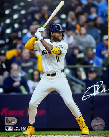 JACKSON CHOURIO - Milwaukee Brewers MLB - Signed 8x10 Photo #6 AUTO - MLB