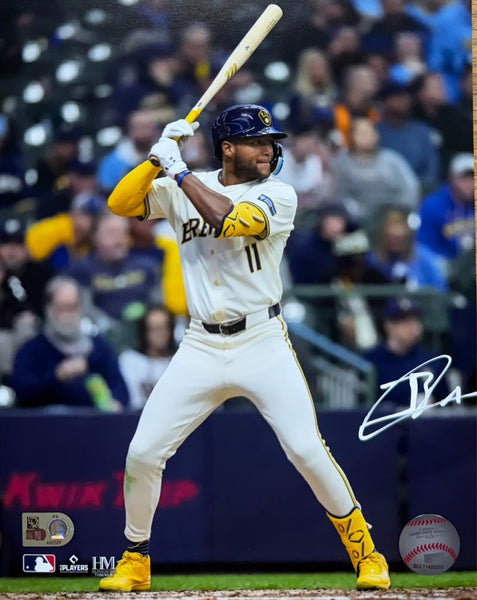 JACKSON CHOURIO - Milwaukee Brewers MLB - Signed 8x10 Photo #6 AUTO - MLB