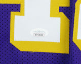 James Worthy Signed Los Angeles Lakers Jersey (JSA COA) 3xNBA Champion