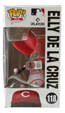 Elly De La Cruz Signed Cincinnati Reds Funko Pop #118 BAS
