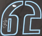 Jonathan Aranda Signed Tampa Bay Black Jersey (PSA) Rays 2023 All Star 1st Base