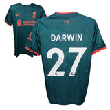 Darwin Nunez Signed Liverpool FC Soccer Jersey #27 with Beckett COA